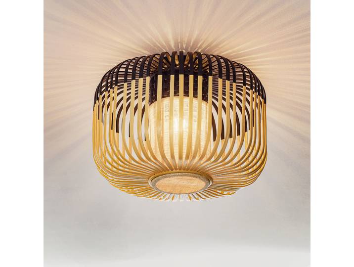 Plafonnier Bamboo Light S - Forestier - Salon / séjour - Design - Bambou - Rond
