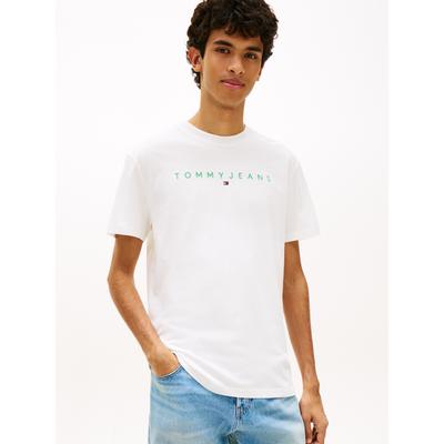 Tommy Jeans "TJM REGULAR LINEAR LOGO EXT" Rundhals, Regular Fit