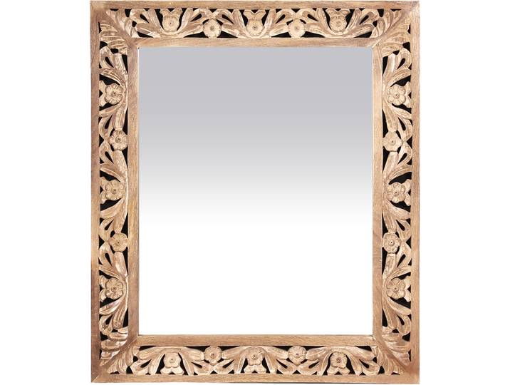Spiegel Loreno Natur Mangoholz B 68 H 79 cm