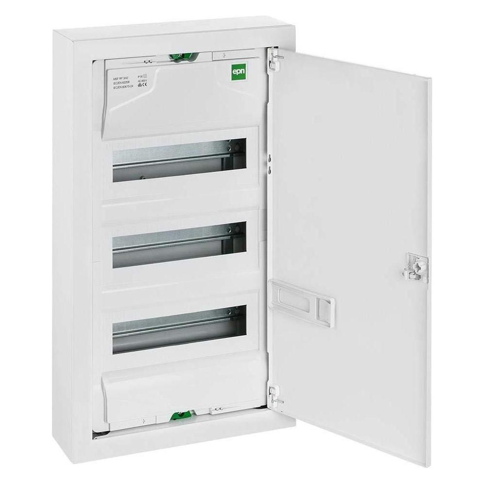 Elektro-Plast Modulare Schaltanlage MSF RN 3x12 PE+N Metall IP 30 weiss 2003-11 (2003-11)