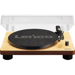 LENCO LS-50WD - Plattenspieler, USB, holz