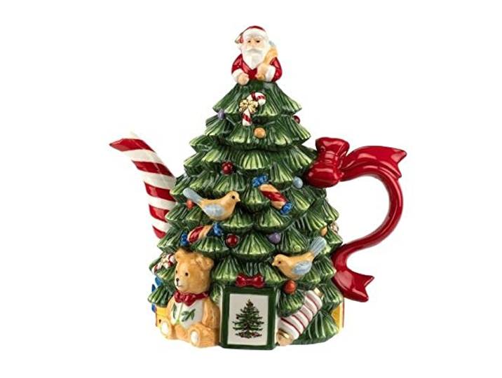 Teekanne zum 250. Hochzeitstag, Weihnachtsbaum-Figur