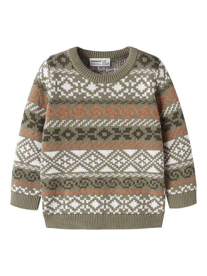 name it Pullover "Olle" in Khaki - 110