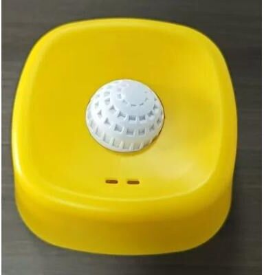 Uplift Essentials Anti Choking Slow Feeder Dual Action Maze Bowl & Lick Plate For Liquid Treats yellow