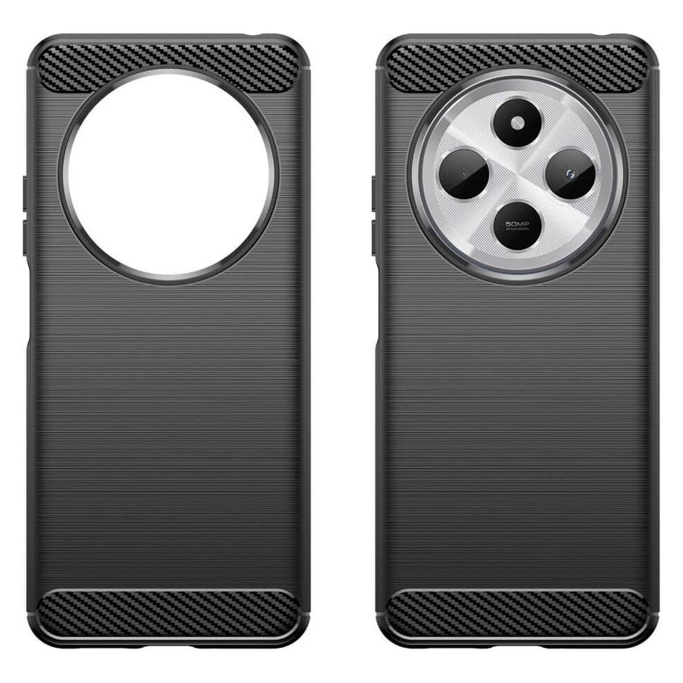 Cover-Discount Xiaomi Redmi 14C / Poco C75 - Metall Carbon Look Hülle (Xiaomi Poco C75, Xiaomi Redmi 14C) (54589981)