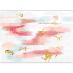 Artgeist, Tapete, Fototapete - Golden Reflections in the Sky (450 x 315 cm)