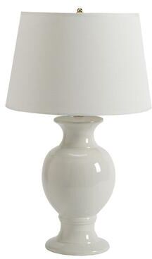 Suzanne Kasler Chapelle Urn Table Lamp - Cream - Ballard Designs