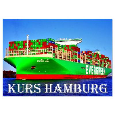 KURS HAMBURG (Wandkalender 2026 DIN A2 quer), CALVENDO Monatskalender