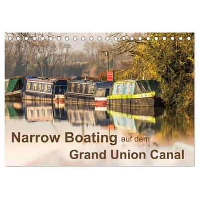 Narrow Boating auf dem Grand Union Canal (Tischkalender 2027 DIN A5 quer), CALVENDO Monatskalender