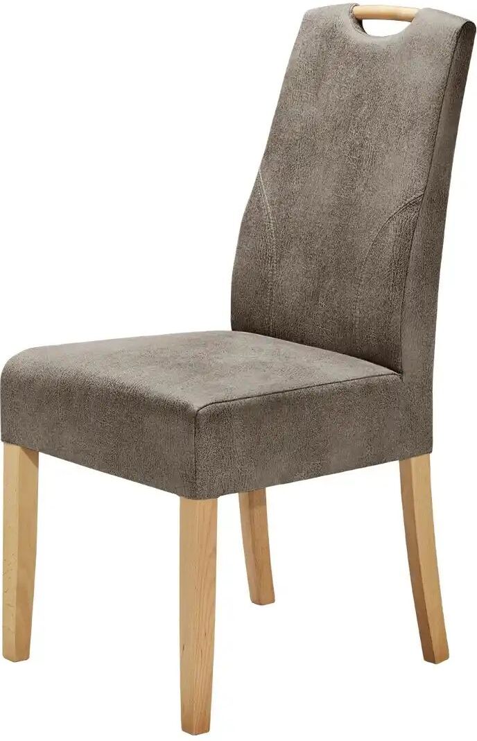 Höffner Polsterstuhl  Top-Chairs ¦ braun ¦ Maße (cm): B: 45 H: 97,5 T: 57.0