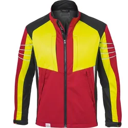 Forstschutz Ultrashell-Jacke Pro "FOREST" rot/gelb - S - Rot