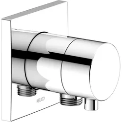 Keuco IXMO Comfort Absperventil 59541011102 Unterputz Montage, eckig, Schlauchanschluss, für 1 Verbraucher, verchromt
