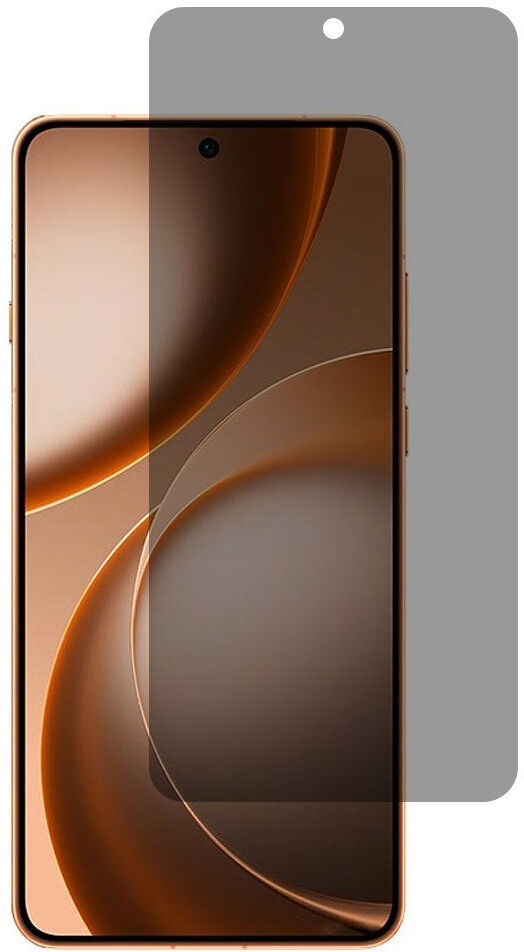 INCOVER OPPO Find X9 Ultra Beskyttelsesglas - Privacy - Gennemsigtig