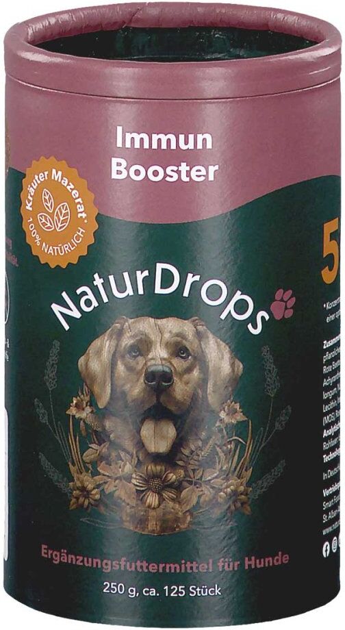 Naturdrops Immun Booster Erg.futterm.f.hunde 250g