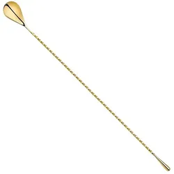 Cocktail-Löffel DROP - Gold - 40cm