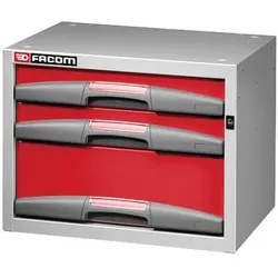 FACOM Regal klein tief 3 Schubladen fest
