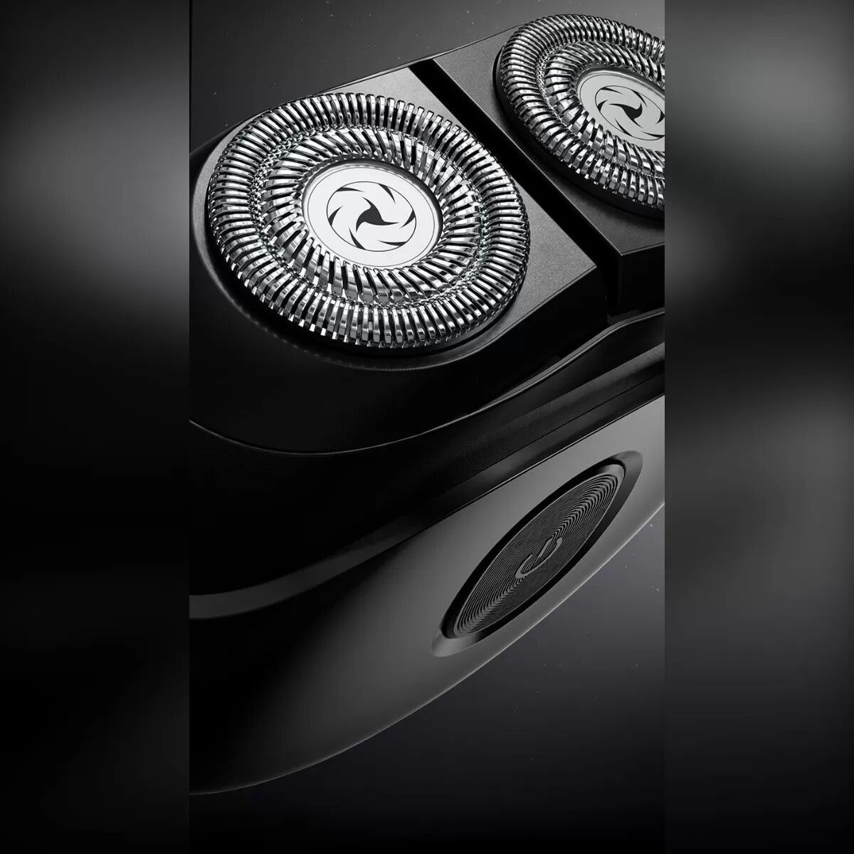 INF Mini Fliegende-Untertassen Elektrorasierer — Dual-Ring-Folie, USB Type-C Wiederaufladbar, IPX5 Nass/Trocken, Magnetische