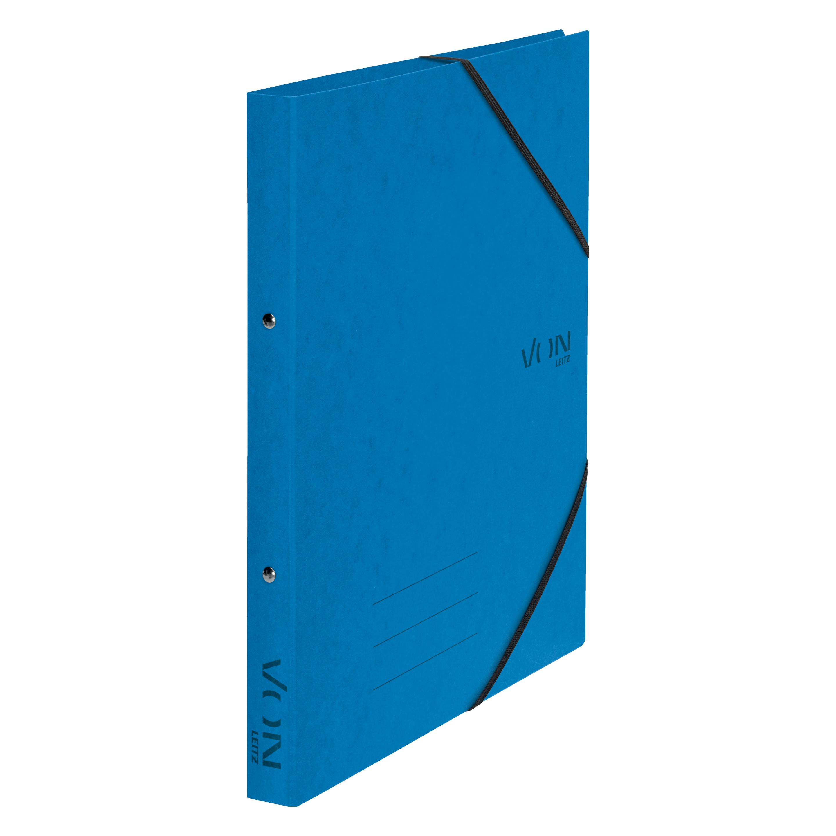 von Ringbuch mit elastischen Eckbändern, 2.5 cm, Blau (A4, 1 Stk.) (3012-00-35)