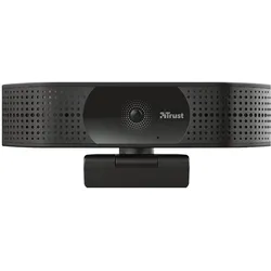 Trust TW-350 Webcam (8.60 Mpx), Webcam, Schwarz