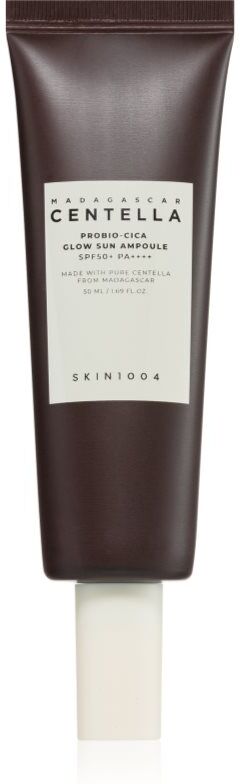SKIN1004 Madagascar Centella Probio-Cica Glow Sun Ampoule Schutz-Serum regeneriert die Hautbarriere SPF 50+ 50 ml
