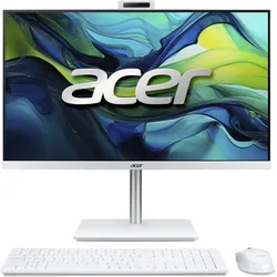 Acer C27-1WI7516 BE (1000 GB, 16 GB, Intel Iris Graphics), PC, Weiss