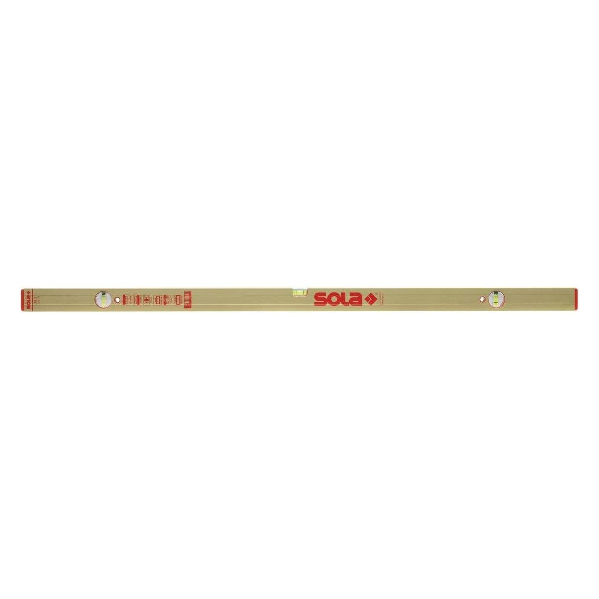 Sola Messwerkzeuge 1169301 Alu-Wasserwaage"AZ 3 100" cm in Gold (100 cm) (SO01169301)