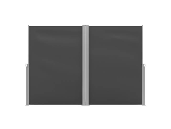 Doppelseitenmarkise VIA 200 x 800 cm anthrazit
