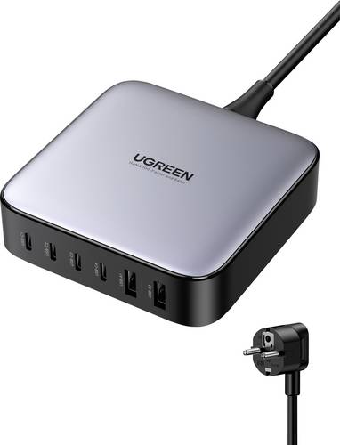 UGREEN 40914 Netzteil / Stromversorgung 200W USB 2.0 Buchse A, USB 2.0 Buchse A, USB-C Buchse, USB-C Buchse, USB-C Buchse