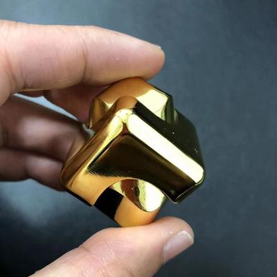 Friendly Fresh Finds Square Stress Relief Fidget Toy Anti Anxiety Spinner For Focus Aid And Sensory Play gold