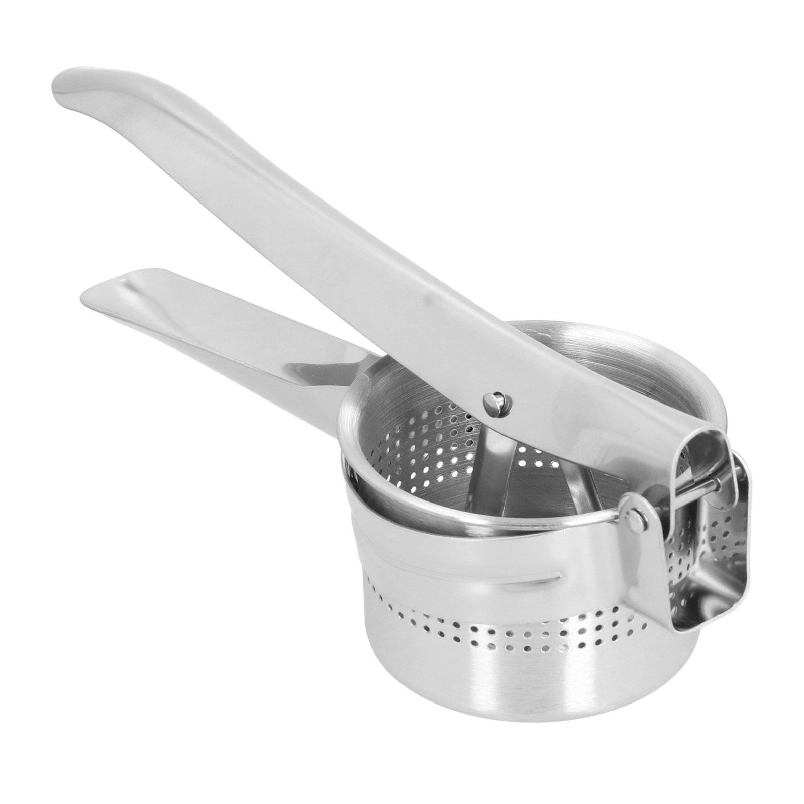 Cocosity 3-in-1 aardappelpers en fruit- en groentepresse van roestvrij staal met handmatige sapcentrifuge