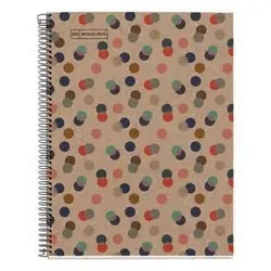 Miquelrius ECO Design Notizbuch A5 80 Blätter Mehrfarbig