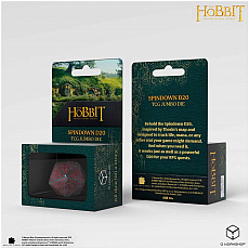 Q-Workshop The Hobbit - Spindown D20 - Lunaris TCG Jumbo Die 304899
