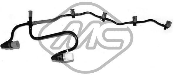 Metalcaucho Kraftstoffleitung 33009 Für Ford Fiat Citroën/peugeot