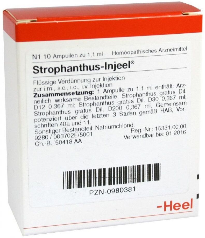 Strophanthus Injeel Ampullen