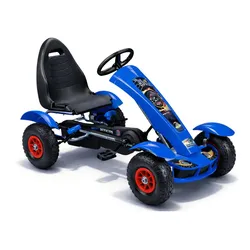 F618 Pedal-Go-Kart Blau