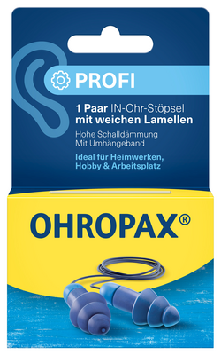 OHROPAX GmbH OHROPAX Profi Lamellenstöpsel In-Ohr 2 St 19408956