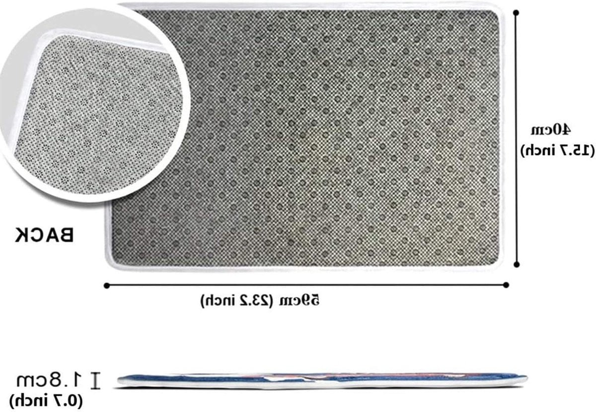 Multicolor Vloermat Deurmat Welkom met Hoge Waterabsorptie - 40 x 60 cm