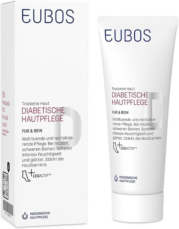Eubos Diabetische Haut Pflege Fuß+Bein Creme