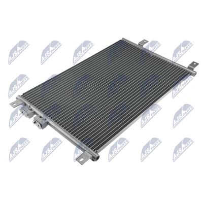 NTY Kondensator, Klimaanlage CCS-AR-002 für ALFA ROMEO