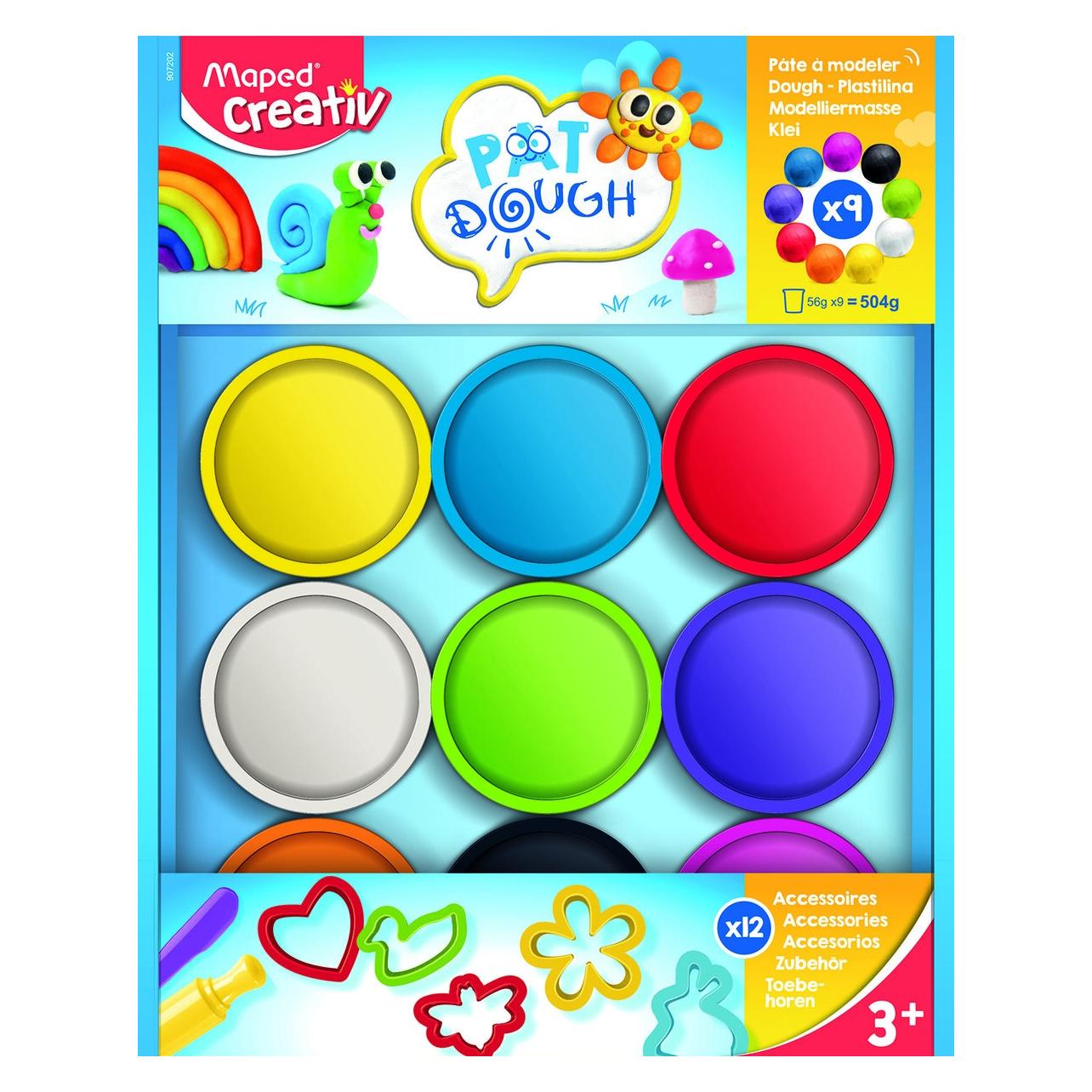Maped Creativ - Pot Dough Kit w. Forms (907202) (907202)