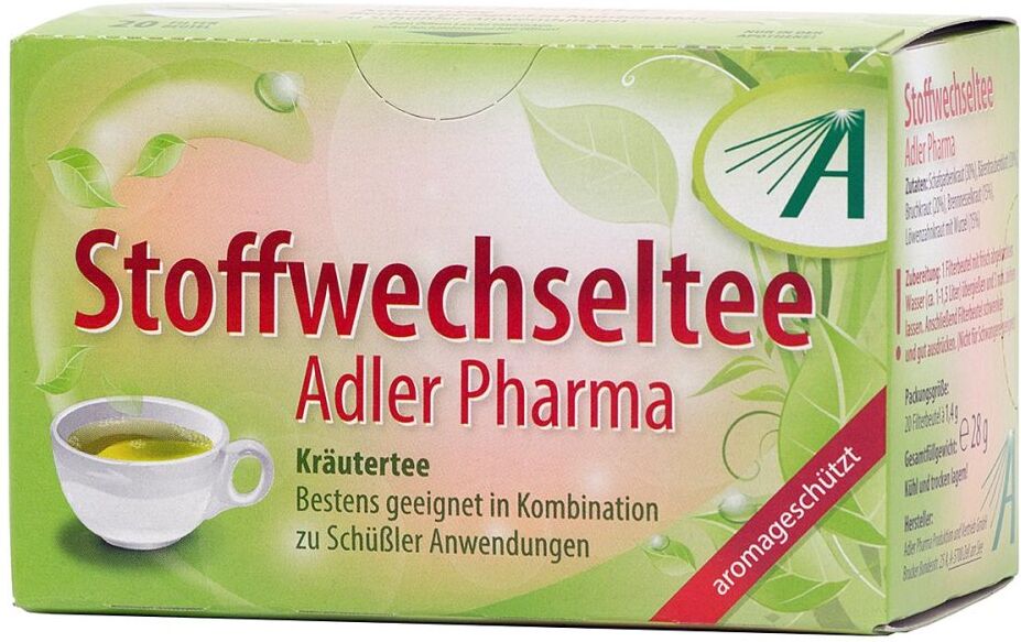 Adler Stoffwechseltee Filterbeutel