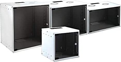 EFB-Elektronik 19" 09HE Wandgehäuse Basic, FLAT-Pack, Tiefe 450mm, RAL9010 WGB-1909WS.45
