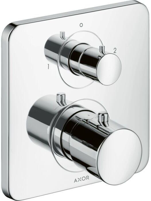 Hansgrohe Axor Citterio M Fertigmontageset 34725000 Unterputz-Thermostat, mit Ab- und Umstellventil, chrom