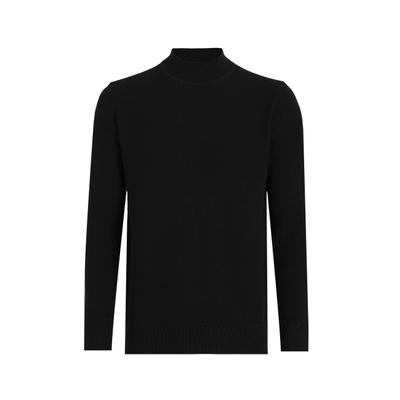 Rollkragenpullover FELIX HARDY "Rollkragenpullover", Herren, Gr. XXL, schwarz, 100% Baumwolle, hoch geschlossener Ausschnitt, Pullover Rollkragenpullover