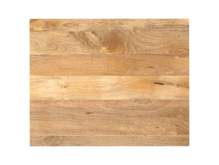 KGFHERENB Tischplatte Massivholz Mango Rechteckig 90x80x2,5 cm Aus naturbelassenem Mangoholz mit einzigartiger Maserung. Ideal für Esszimmer, Büro oder Gastronomie.
