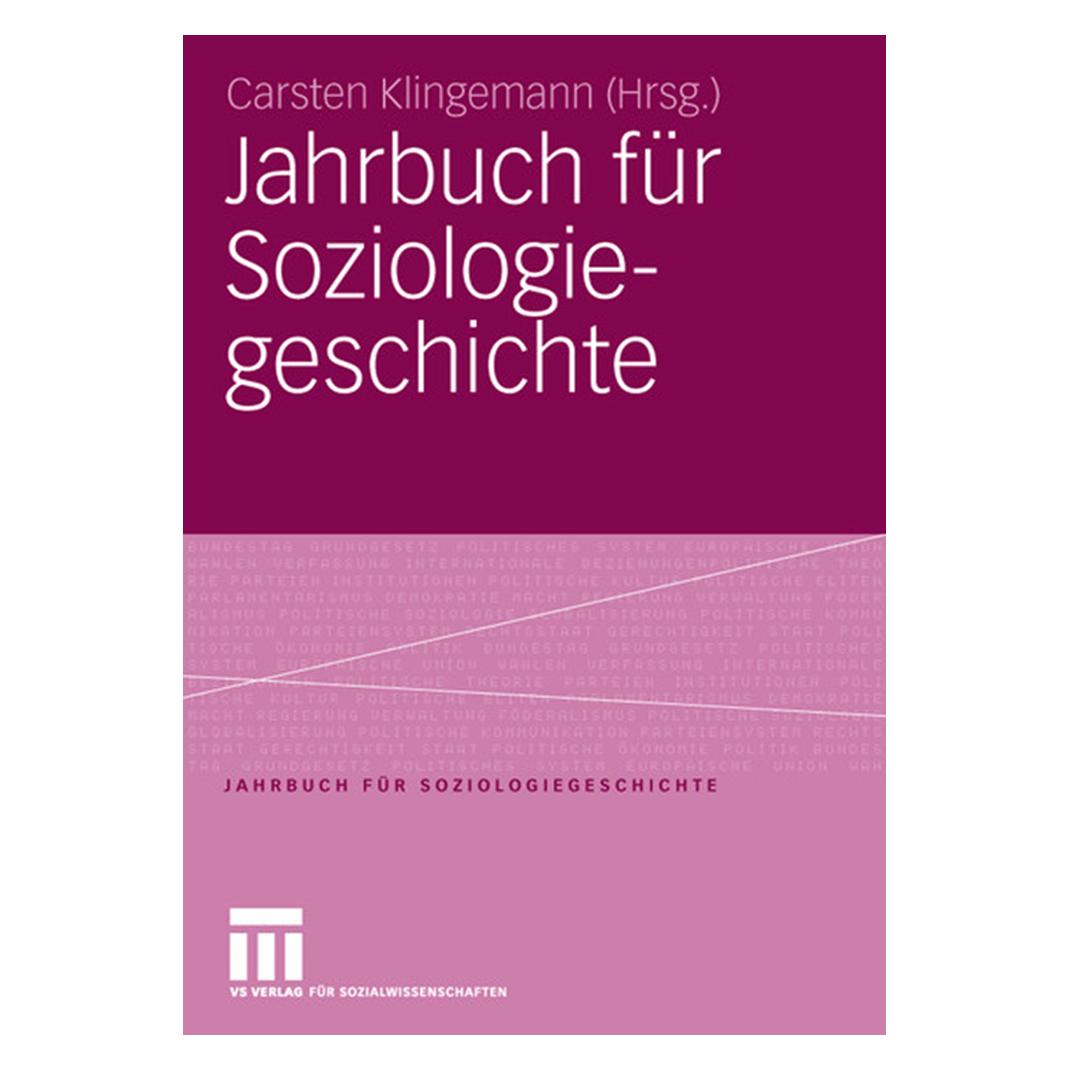 VS Jahrbuch für Soziologiegeschichte. Soziologisches Erbe (Deutsch, Softcover, Carsten Klingemann) (55189716)