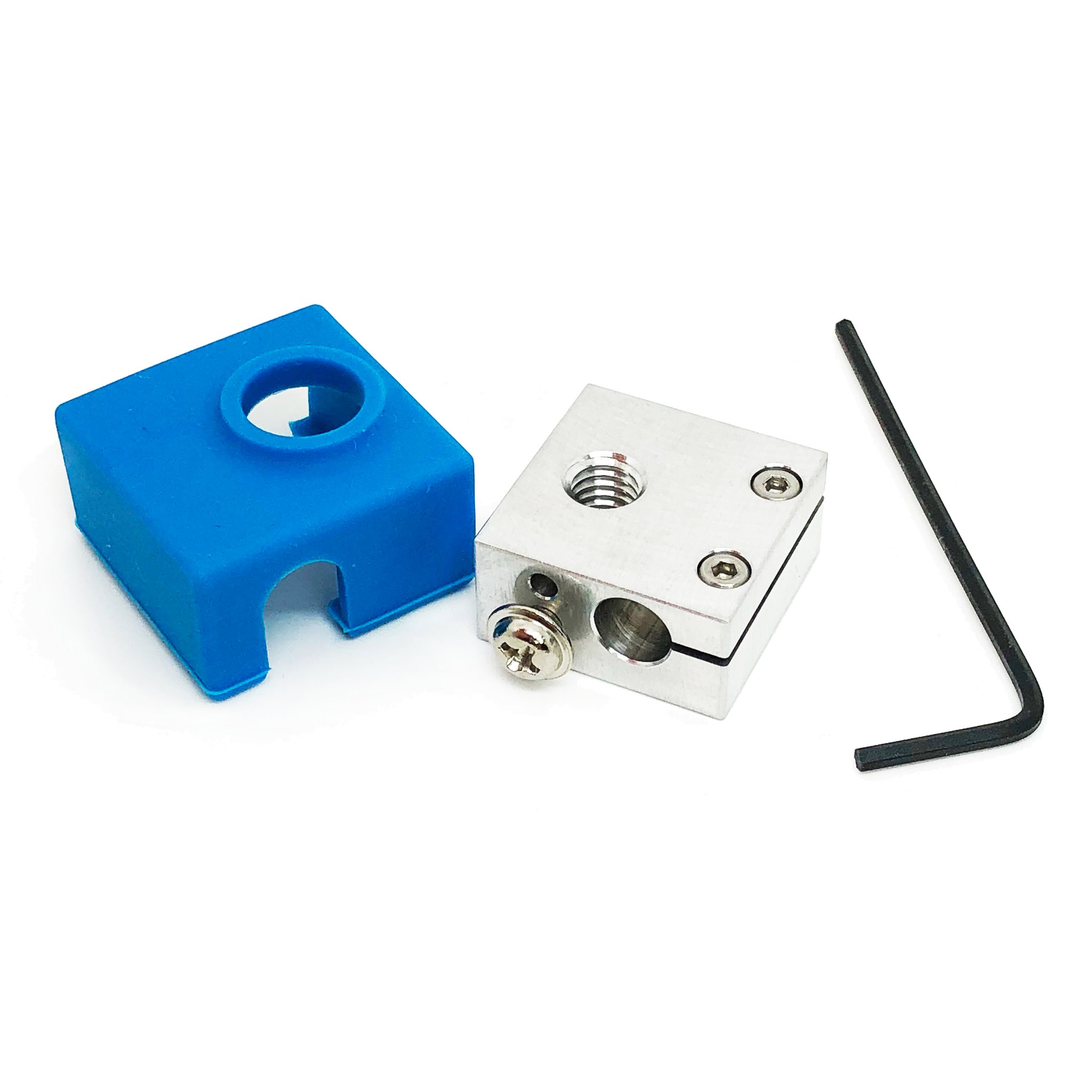 Microswiss Micro Swiss Heater Block Upgrade with Silicone Sock for CR10 / Ender 2 / Ender 3 / MK7, MK8, MK9 M2587