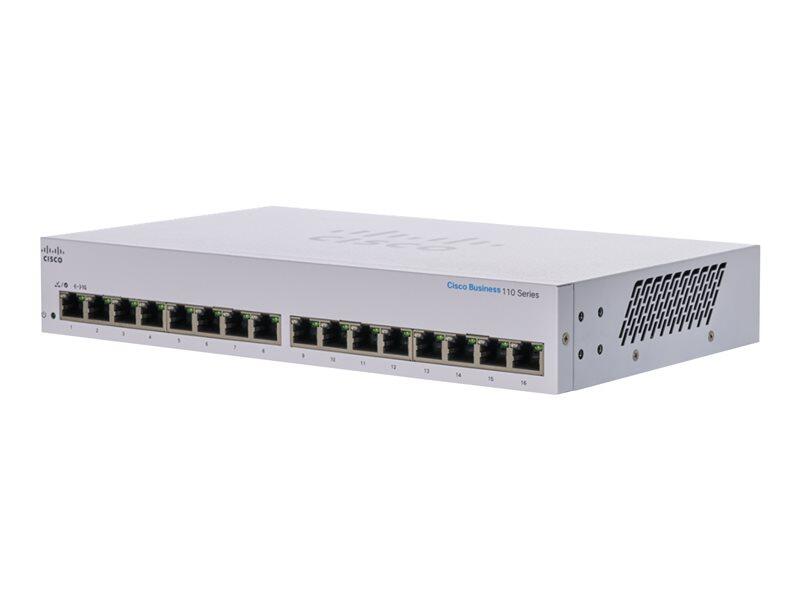 Cisco Switch Business 110-Series 16-Port 1GbE unmanaged CBS110-16T-EU