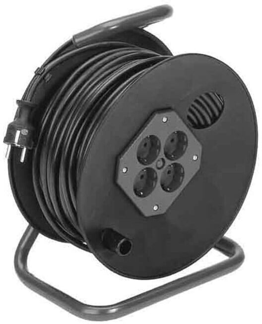 Bachmann Enrouleur de câble 50m H05VV-F 3G1,5mm² 392.181 (392.181)