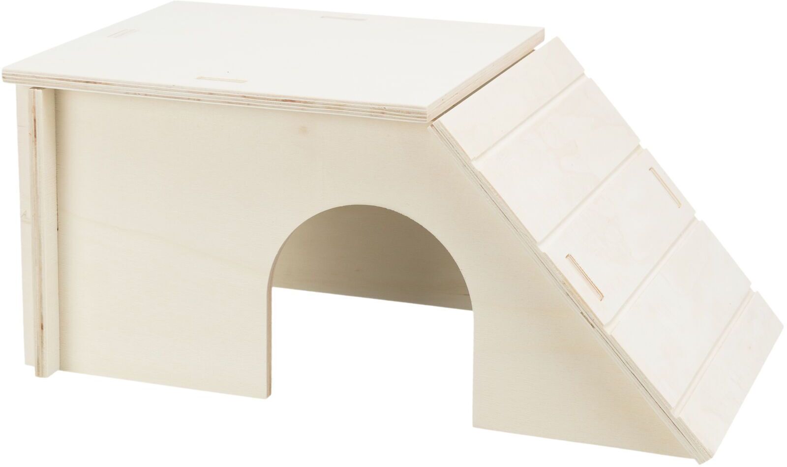 TRIXIE Haus Bent, Stecksystem, Kaninchen / Meerschweinchen, 40 x 18 x 23 cm